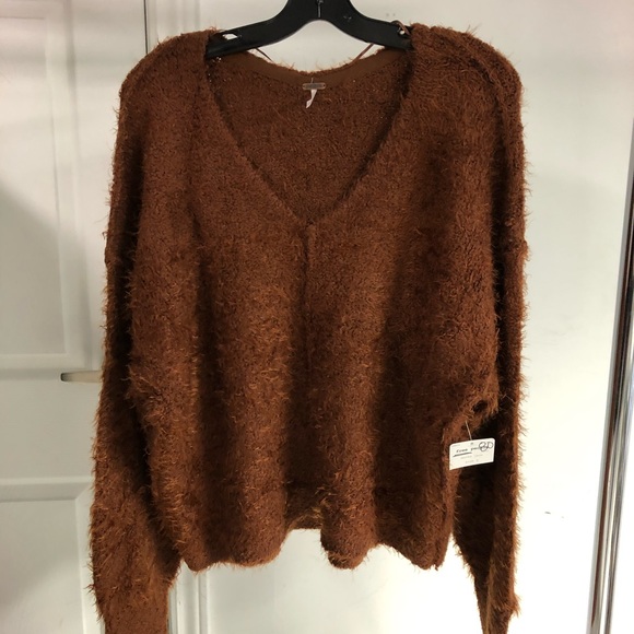 Free People Icing V Pullover. Size xs. Worn once. - Picture 1 of 5